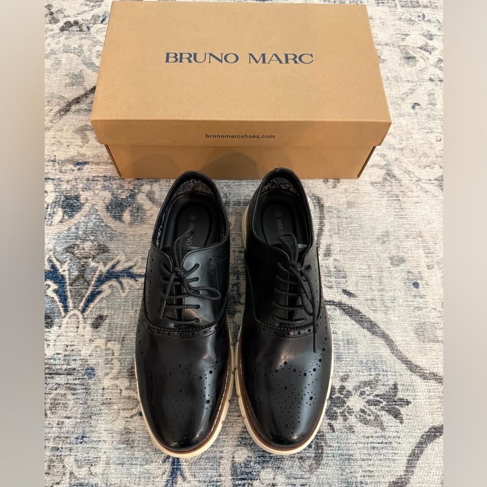 Bruno Marc Casual Dress Oxford Shoes